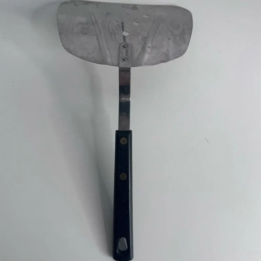 Vintage Retro Extra Wide Stainless Steel Pancake Turner Kitchen Tools Spatula